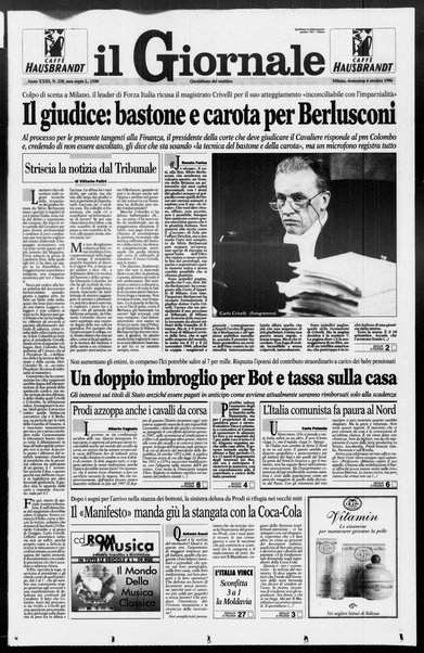 Il giornale : quotidiano del mattino